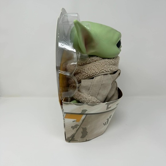 Mattel Disney Star Wars The Child Mandalorian Grogu Baby Yoda 11" Plush Doll - Picture 6 of 15